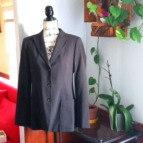 J Crew suit jacket/Blazer size 8 black